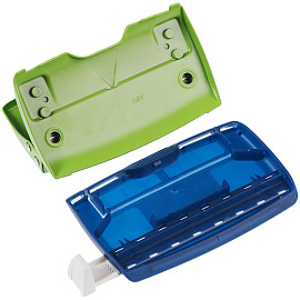 Дырокол Berlingo "Power TX" 10л., металлический, с линейкой, зеленый фото Дырокол Berlingo "Power TX" 10л., металлический, с линейкой, зеленый