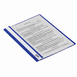 Скоросшиватель пластиковый BRAUBERG, А4, 130/180 мкм, синий, 220385 фото Скоросшиватель пластиковый BRAUBERG, А4, 130/180 мкм, синий, 220385