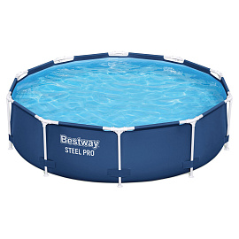 Каркасный бассейн "Steel Pro" 305х76 см, 4678 л, BESTWAY, 56677