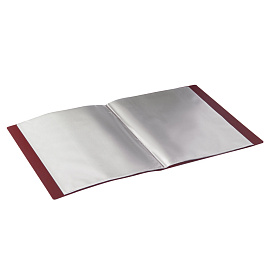 Папка 30 вкладышей BRAUBERG стандарт, красная, 0,6 мм, 221598 фото Папка 30 вкладышей BRAUBERG стандарт, красная, 0,6 мм, 221598