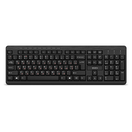 Комплект беспроводной клавиатура + мышь Sven KB-C3400W, USB, черный