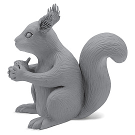 Пластилин скульптурный мягкий серый BRAUBERG ART "Секреты художника", 8 кг, 881171