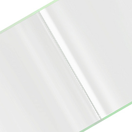 Папка с 30 вкладышами СТАММ "Сияние" А4, 17мм, 700мкм, пластик, белый