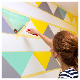 Клейкая лента малярная Aviora, 50мм*50м, креппированная, инд. упаковка фото Клейкая лента малярная Aviora, 50мм*50м, креппированная, инд. упаковка