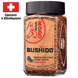 Кофе BUSHIDO Kodo растворимый 95г стекло, 742394