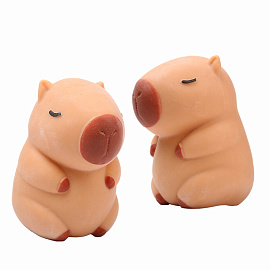 Игрушка-антистресс "КАПИБАРА", 10 см, дисплей, JOLLY JOT (ДЖОЛЛИ ДЖОТ), 665792 фото Игрушка-антистресс "КАПИБАРА", 10 см, дисплей, JOLLY JOT (ДЖОЛЛИ ДЖОТ), 665792