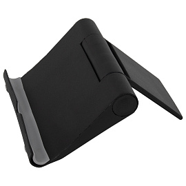 Подставка для телефона / смартфона / планшета настольная, MOBILITY, черная, УТ000032805