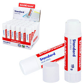 Клей-карандаш ERICH KRAUSE "EasyStick", 19 г, 48032