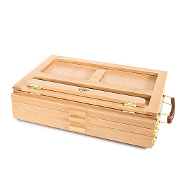 Этюдник - органайзер для пастели настольный Гамма Московская палитра бук 3 уровня