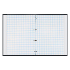 Тетрадь на кольцах А4, 160л., BG "Мегаполис", матовая ламинация