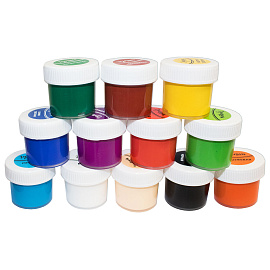 Гуашь Луч Школа творчества 12 цветов по 20 мл