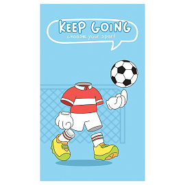 Блокнот А7 48л. на склейке BG "Твой спорт