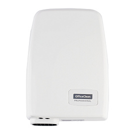 Электросушитель для рук OfficeClean Professional, 1000Вт, сенсорный, белый, ABS-пластик