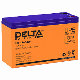 Батарея для ИБП Delta HR 12-34W 12 В 9 Ач
