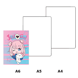 Бизнес-блокнот А6, 64л., ЛАЙТ BG "Только девочки", глянцевая ламинация