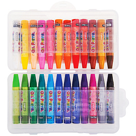 Пастель масляная Crown "ArtStory", 24 цвета, пласт. упаковка