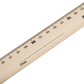 Линейка 40см Красин "Стандарт", дерево фото Линейка 40см Красин "Стандарт", дерево
