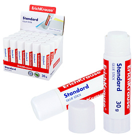 Клей-карандаш ERICH KRAUSE "EasyStick", 30 г, 48033