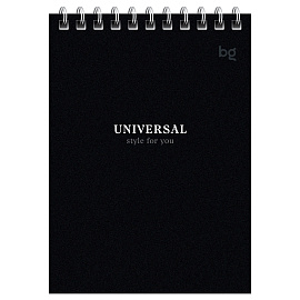 Блокнот А6 40л. на гребне BG "Монохром фото Блокнот А6 40л. на гребне BG "Монохром