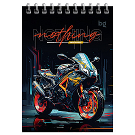 Блокнот А6 60л. на гребне BG "Bright cars фото Блокнот А6 60л. на гребне BG "Bright cars