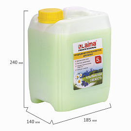 Кондиционер-ополаскиватель для белья 5 л LAIMA PROFESSIONAL, "Альпийская свежесть", 606374 фото Кондиционер-ополаскиватель для белья 5 л LAIMA PROFESSIONAL, "Альпийская свежесть", 606374