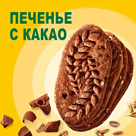 Печенье витаминизированное BELVITA "Утреннее" с какао, 225 г, 9001215