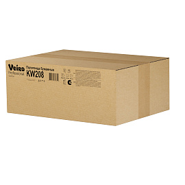 Полотенца бумажные 150 шт., VEIRO (Система H2) COMFORT, 2-слойные, белые, КОМПЛЕКТ 21 пачка, 32х21,6, W-сложение, KW208