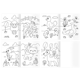 Раскраска А4, 16 стр., ТРИ СОВЫ "Любимая раскраска