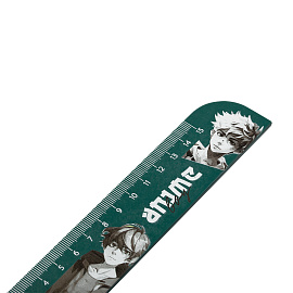 Линейка 15см MESHU "Anime", деревянная, ассорти, европодвес фото Линейка 15см MESHU "Anime", деревянная, ассорти, европодвес