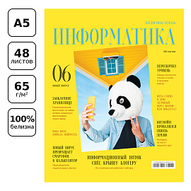 Тетрадь предметная 48л. BG "Скандальности" - Информатика, глянцевая ламинация