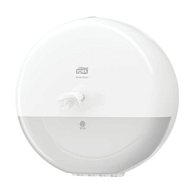 Диспенсер для туалетной бумаги в рулонах Торк (Tork) SmartOne Elevation Т8 680000 пластиковый белый