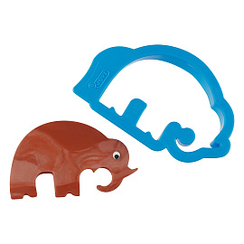 Пластилин на растительной основе Jovi 6 цветов 300 г с формочками