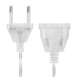 Удлинитель для электрогирлянд 3 м, прозрачный шнур, пакет, ЗОЛОТАЯ СКАЗКА, 592554