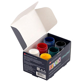 Краски акриловые Невская палитра Decola 6 цветов по 20 мл фото Краски акриловые Невская палитра Decola 6 цветов по 20 мл