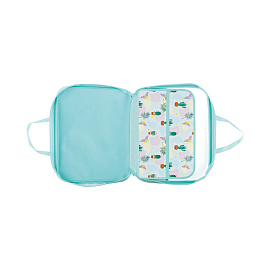 Папка с ручками А4 ArtSpace "Summer", полиэстер, на молнии, 50мм