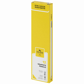 Карандаш чернографитный НВ с ластиком Koh-I-Noor Astra 1380 заточенный шестигранный