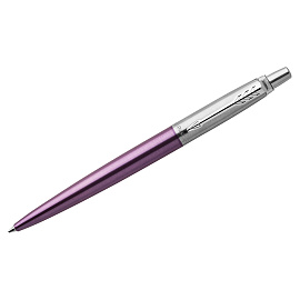 Ручка шариковая Parker Jotter Victoria Violet CT цвет чернил синий, цвет корпуса сиреневый (артикул производителя 1953190)