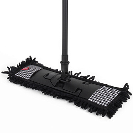 Швабра КОМПЛЕКТ черенок 85-140 см + флаундер + насадка МОП (608414) ТИП К, YORK "Pepita", 81302