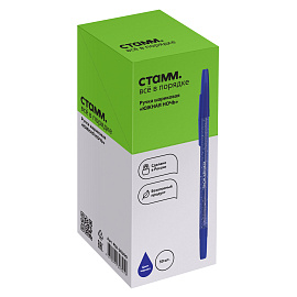 Ручка шариковая масляная "Южная ночь", СИНЯЯ, корпус тонированный синий, узел 0,7 мм, линия письма 0,5 мм, РШ-30390