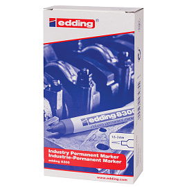 Маркер промышленный Edding E-8300 для жирных и пыльных поверхностей черный (1.5-3 мм)