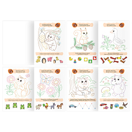 Раскраска 175*246мм, 16 стр., ТРИ СОВЫ "Логопедические раскраски", цветной контур