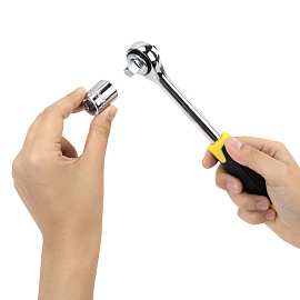 Набор инструментов для автомобиля, 122 предмета, пластиковый кейс, ГРАНДМАСТЕР, 671335