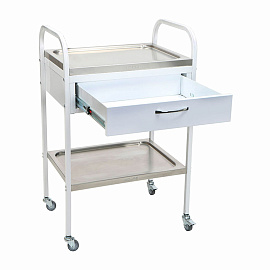 Стол медицинский Hilfe МД SM 1 манипуляционный (белый, 600х430х960 мм)