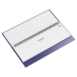 Планинг недатированный 56л., 285*100, бумвинил, BG, синий