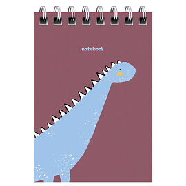 Блокнот А7 40л. на гребне BG "Моноколор. New style