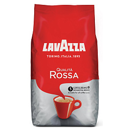 Кофе в зёрнах Lavazza Rossa 1 кг (пакет)