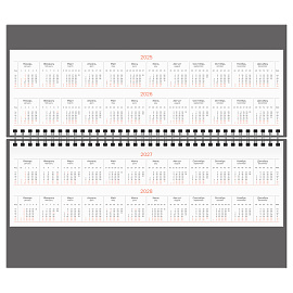 Планинг недатированный, 56л., 330*130мм, кожзам, BG "Winner. Dark teal", бирюзовый