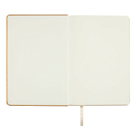 Скетчбук 80л., А5 Гамма "Студия", золото, твердая обложка, на резинке, слоновая кость, 140г/м2