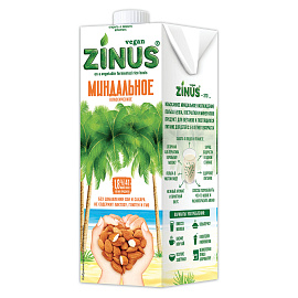 Напиток растительный Zinus миндальный 1 л