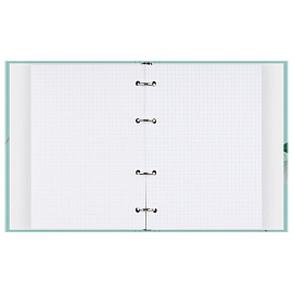 Тетрадь на кольцах А5, 120л., BG "Flower art", матовая ламинация